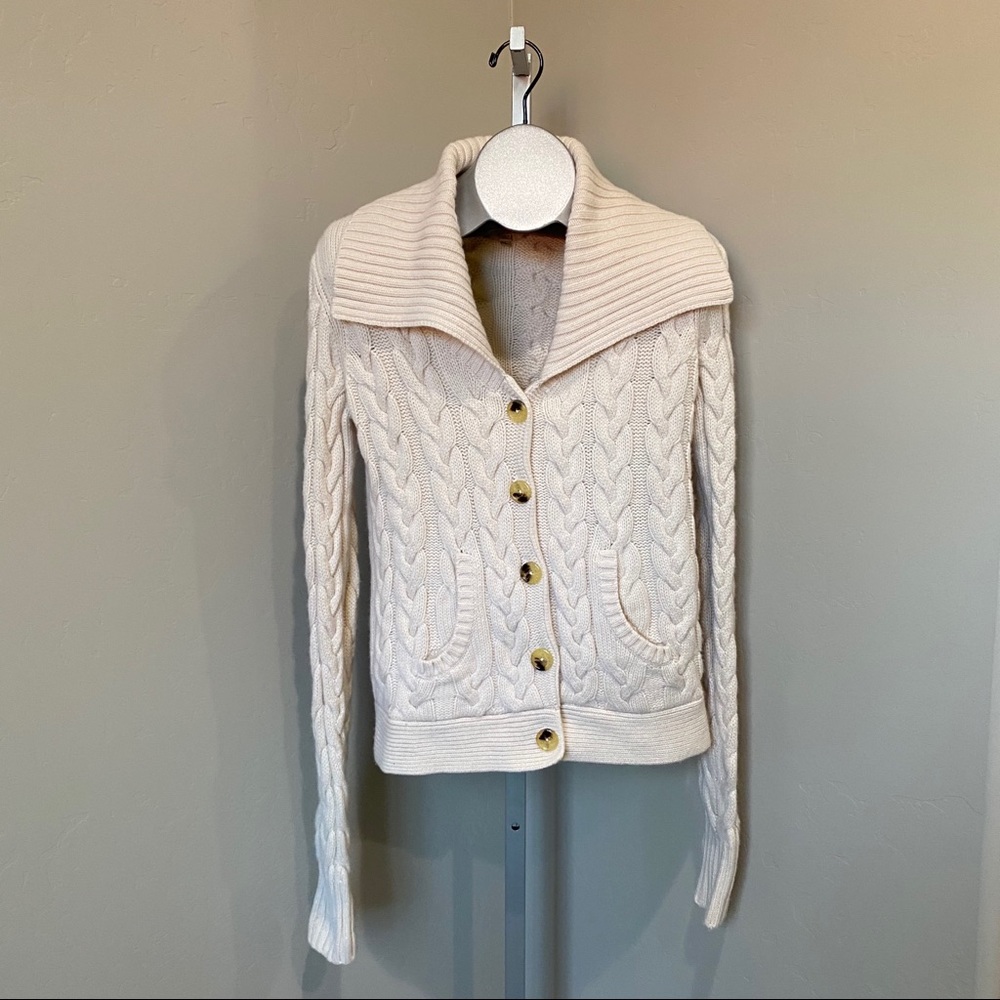 Burberry cardigan large